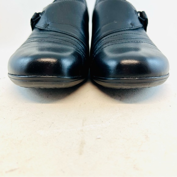 Dansko Black Milled Nappa Franny Loafers 39 8.5 9 - Picture 3 of 11